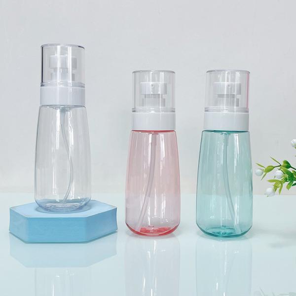 Cosmetic Skincare 100ml Empty Plastic Bottle Simple Customized