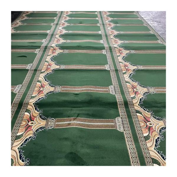 Best Prices for MACHINE MADE Wall to Wall Mosque Carpet Upgrade Your Mosque Now
