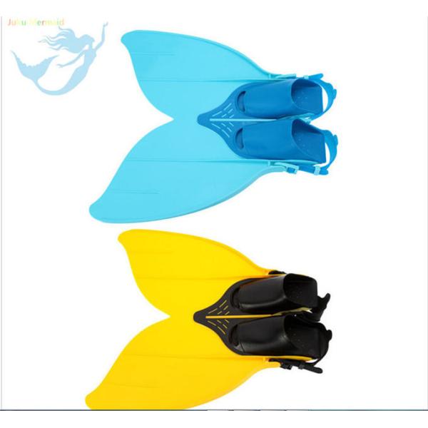 Bright Fabric Little Kid Mermaid Tails Mermaid Tails With Protectors / Monofin