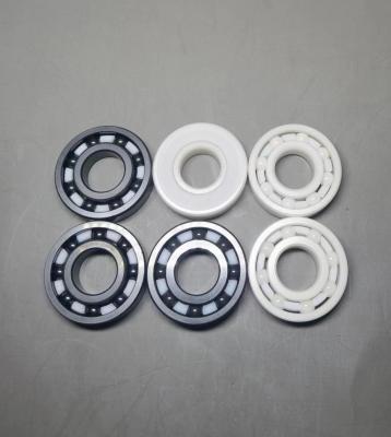 Rolamentos de esferas cerâmicos de SSiC 6003 6001 6010 ZrO2 Si3N4 SSiC
