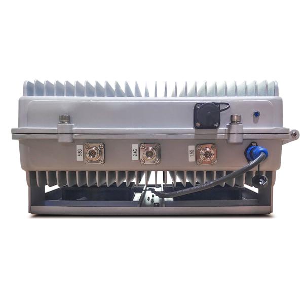 1500m 3 Bands High Power Anti Drone UAV Jammer with Omni Directional Antennas