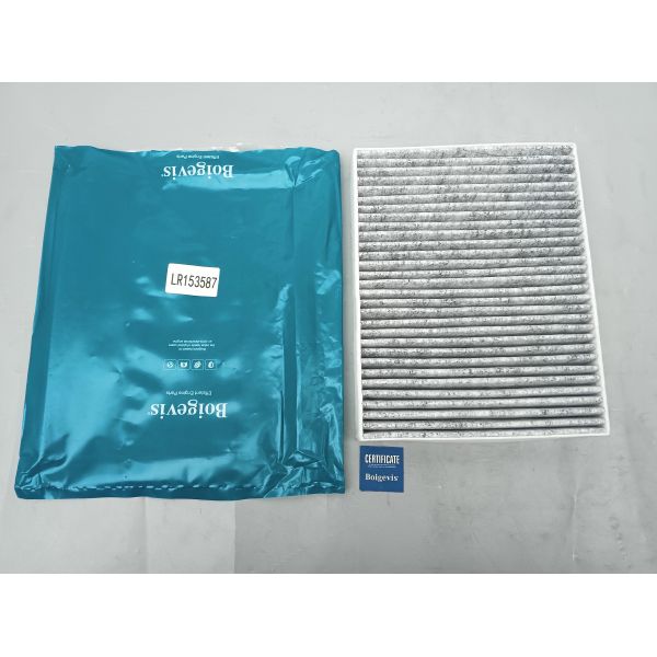 High quality air conditioning filter LR153587 for Land Rover