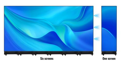Foldable LED Poster Display/Ultra-slim poster screen