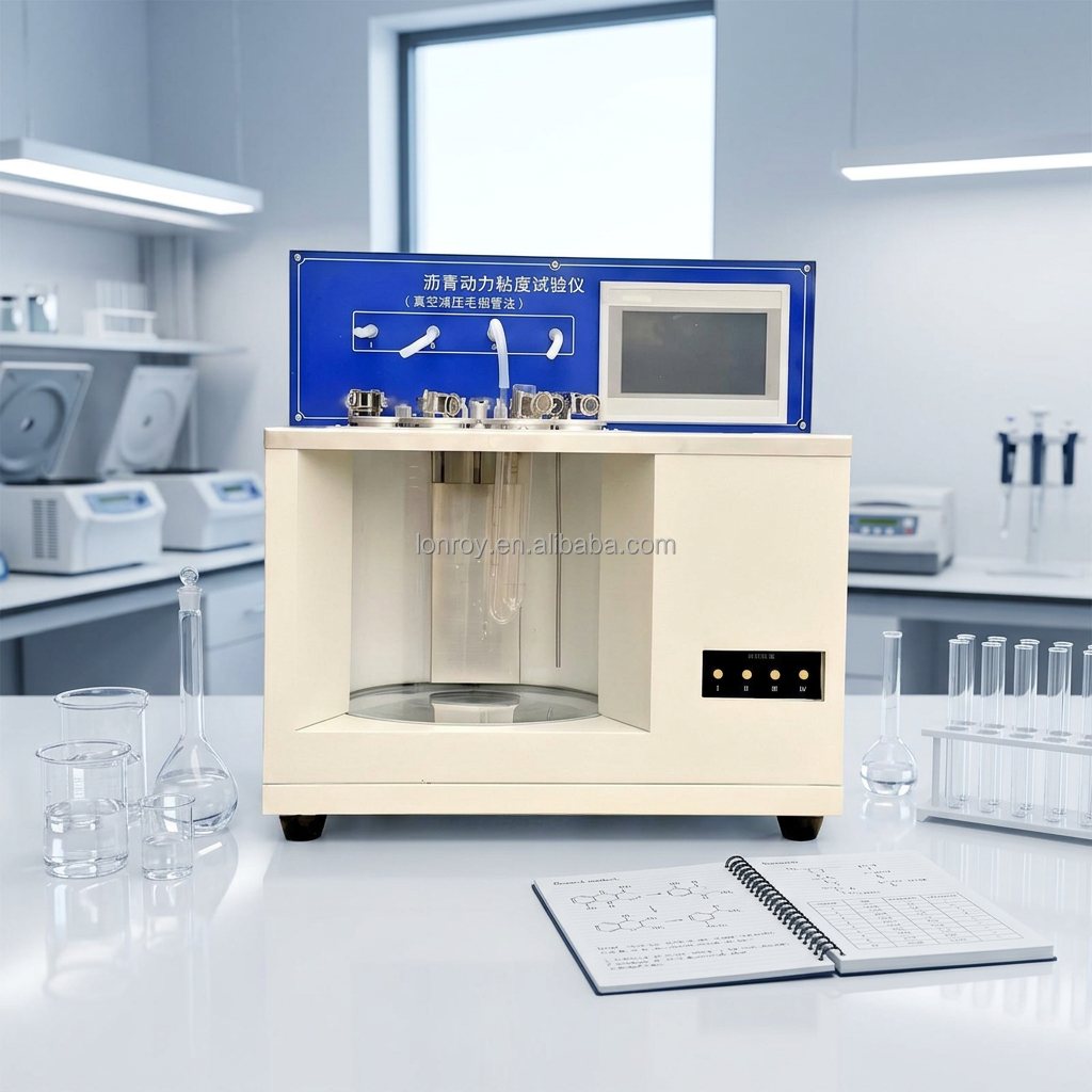 Asphalt Dynamic Viscosity Tester Vacuum Capillary Method Petroleum Asphalt Viscosity Analyzer Vacuum Capillary Petroleum