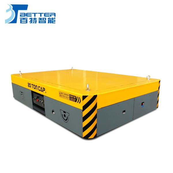 Vagón de transporte de transferencia de rodillos accionado por cable profesional