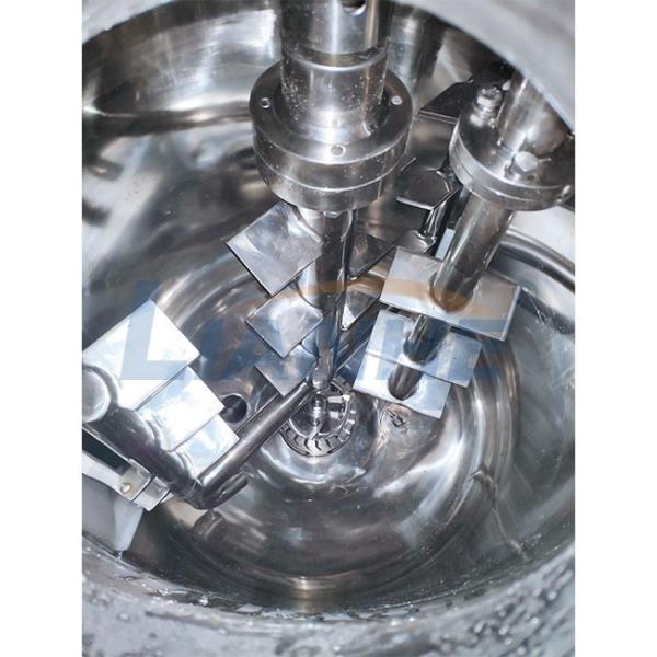 65 Rpm 100L Vacuum Emulsifier Mixer Homogenizer For Cosmetic