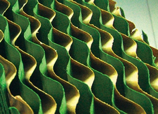 Птицы PVC фермы парника Agrifan пусковая площадка испарительной охлаждая