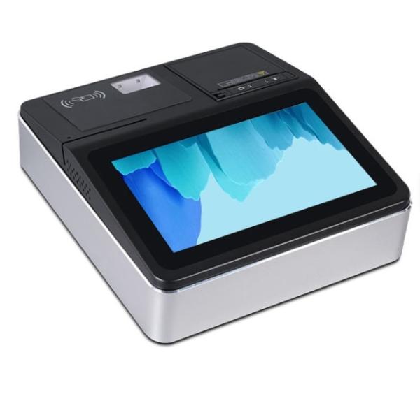 PC industrial con pantalla táctil de 13.3 y 15.6 todo en uno con Windows 10 y Android, lector de huellas dactilares, lector de tarjetas y NFC/RFID
