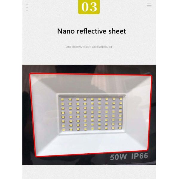 LED Floodlight 220V 10W 20W 30W 40W 50W 100W 200W 300W 400W Waterproof Advertising Light