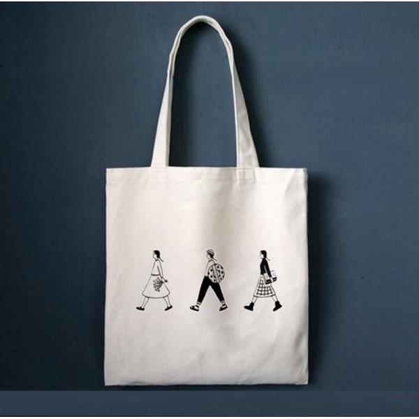 Custom Printed Tote Shopping Bag Cotton Bags With Logo