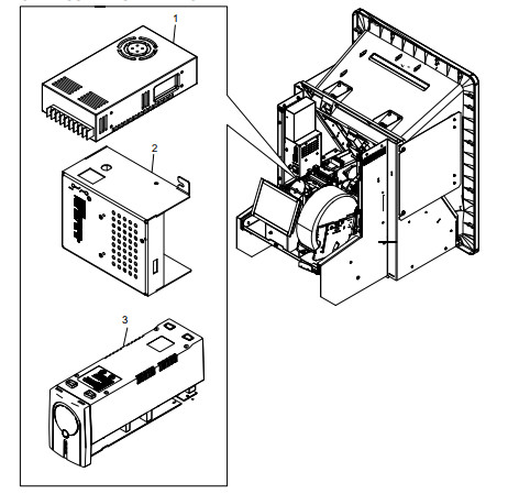 Запчасти банкомата 009-0030700 ПВД СМИЧНЫЙ МОД, 300 Вт 24 ВТ С ПФК