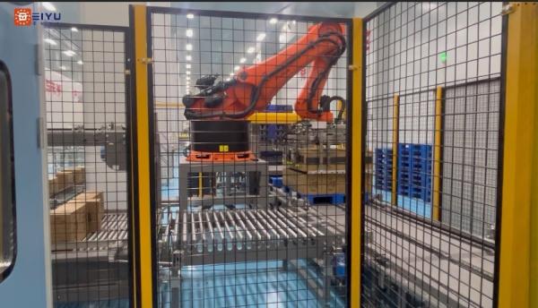 Pneumatique robot boîtier de boisson machine à palettiser programmable personnalisé