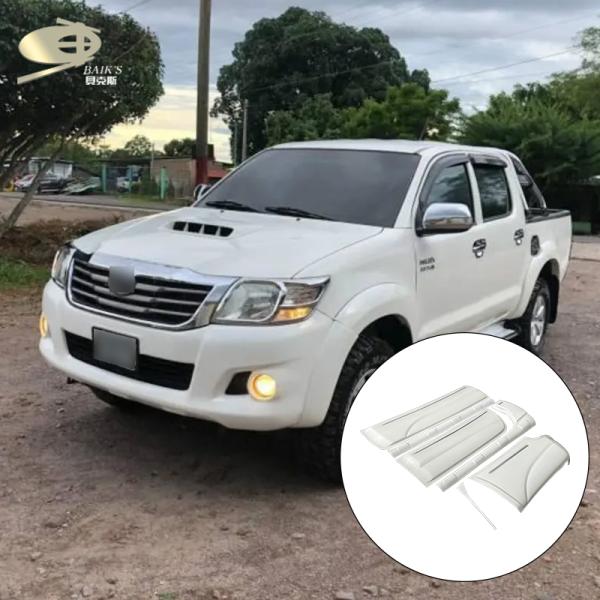 Abs Car Body Cladding For Toyota Hilux Vigo 2011-2014 Side Moulding