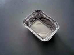 Flexible Lubricated Aluminium Foil Container For Take Out Lunch Food Packging