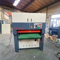 Máquina de lijación de banda ancha de 1000 mm de chapa de acero inoxidable de metal