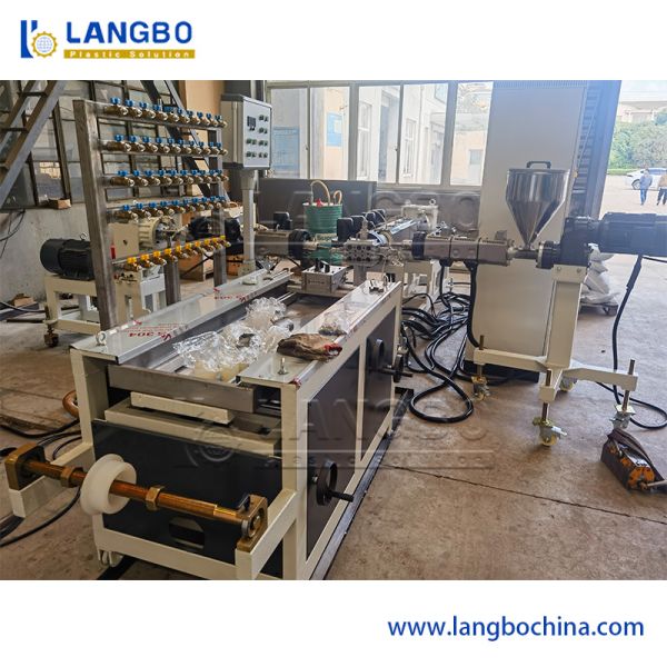 Plastic PVC Tab Strip/Price Label Strip Extruder Machine