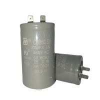 CBB60 450V 20mfd condensador de motor de bomba de água com parafuso