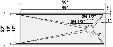 Дюймы нержавеющей стали верхнего сегмента Ундермоунт 40 кс 20 тонут легкая чистка