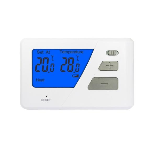LCD Display Non Programmable Thermostat , Temperature Control Digital Room