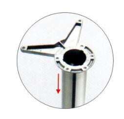 Ноги таблицы металла замены утюга/нержавеющей стали, стойкость ног софы металла длинная