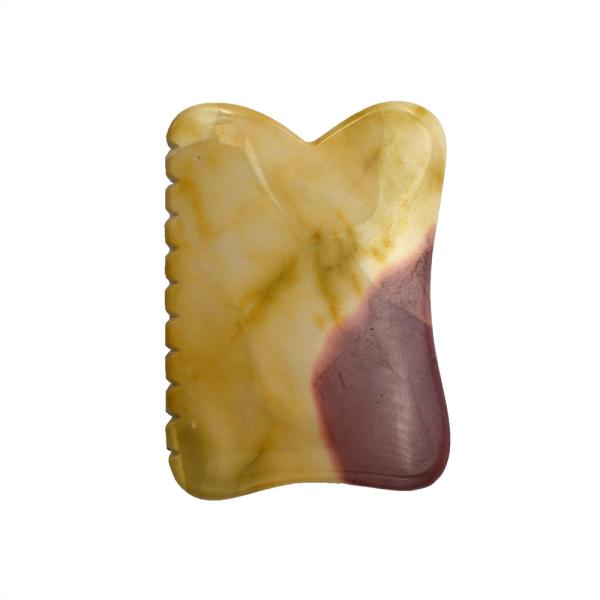 Chinese Style Mookaite Body Massage Tools For Beauty Guasha Stone Scrapping Face Gua Sha Stone Therapy Massage Tool