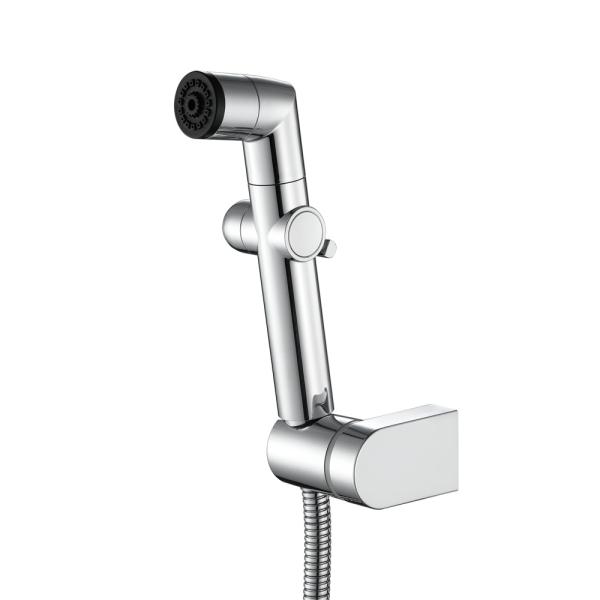 Lizhen 2024 70g Bathroom Bidet Nozzle Set Black Spray Gun Set for Bathroom Cleaning