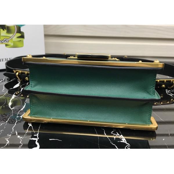 Saffiano Sheepskin Crossbody Bag