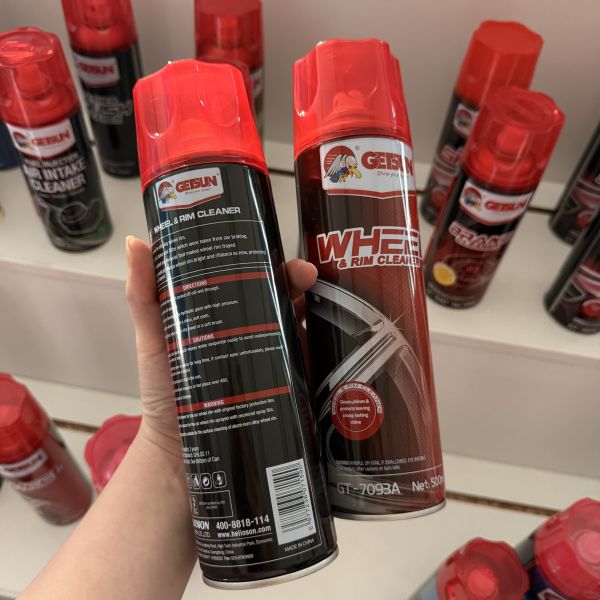 Getsun Car Aluminum Alloy Rim Wheel Cleaner Spray Supplier