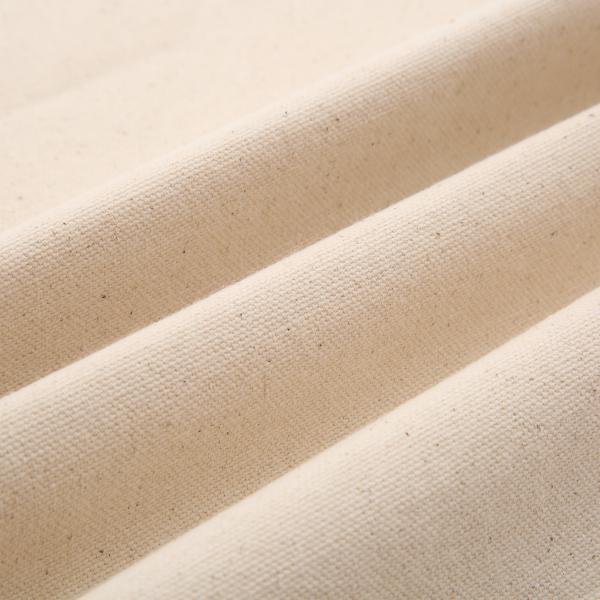 Red Handle Beige Shopping 8oz Cotton Tote Bags