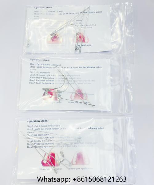 Manual Dental Orthodontic Quad Helix Expander/Orthodontic Laboratory Production with CE Certification