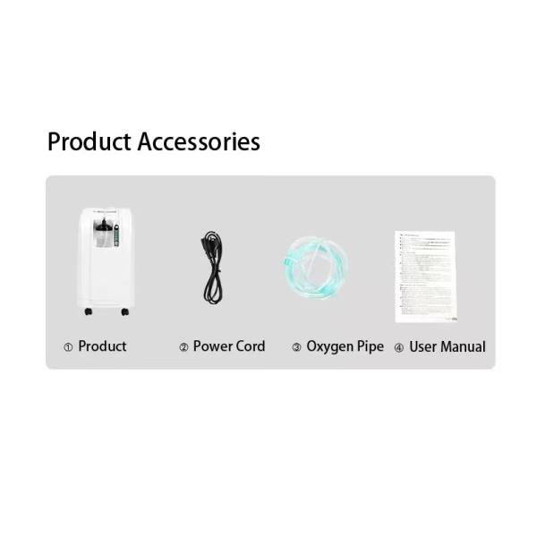 Машина 400VA концентратора кислорода неразрывного течения 5 литров портативная