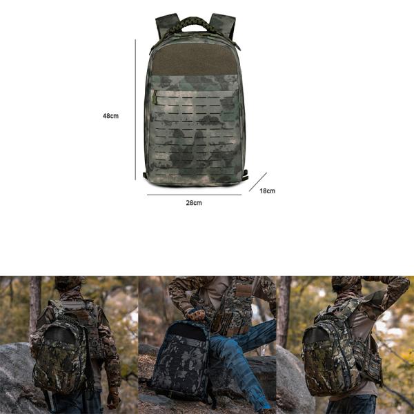 Mochilas tácticas ligeras Logotipo personalizado Mochila deportiva plegable para acampar al aire libre