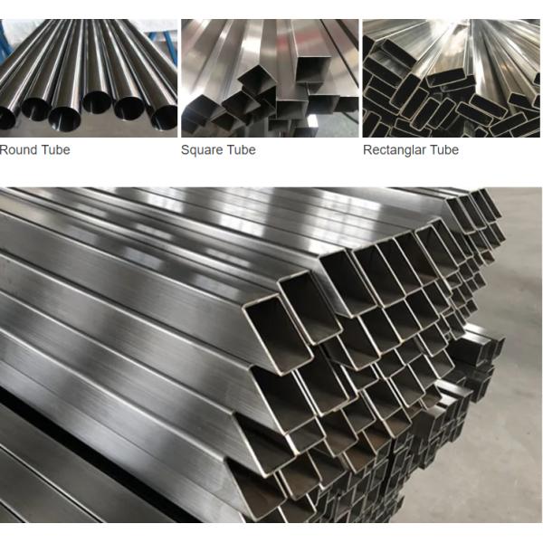 Profil du tuyau 8.0mm A554 GR de tube d'acier inoxydable de cavité de la place SS304