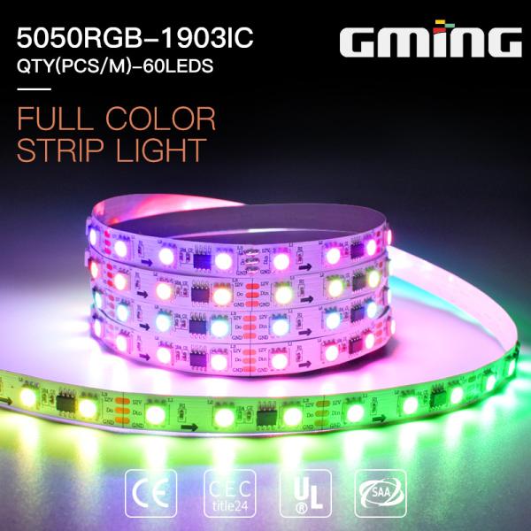 IP68 60leds/M 30W SMD 5050 LED Strip Light 2Oz PCB
