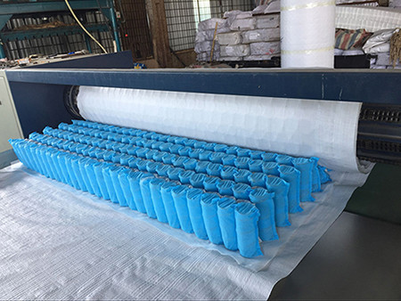 High And Low Pocket Spring Unit , Rugged Bag Mattress Spring Anti - Bacterial