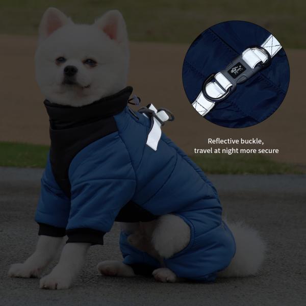 Ropa para mascotas cálida impermeable para perros abrigos de invierno chaquetas accesorios de ropa