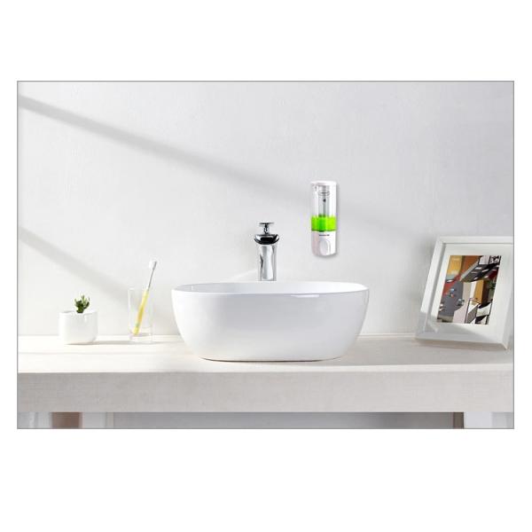 Коммерчески распределитель жидкостного мыла лосьона 350мл шампуня ручной