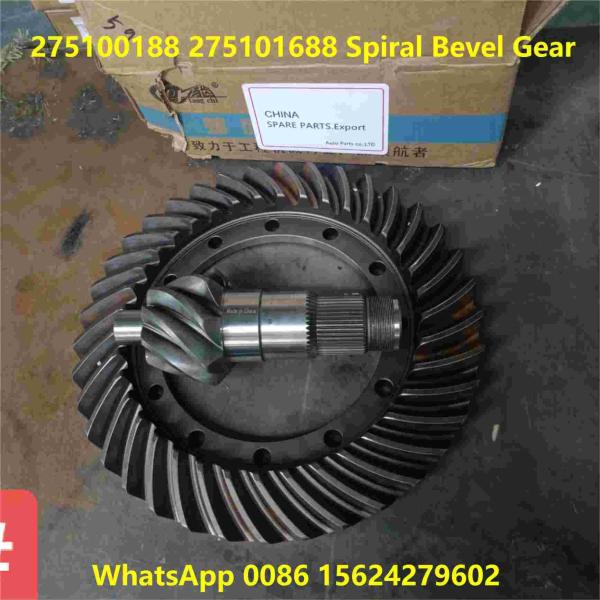 275100188 275101688 Engrenagem de bisel espiral para XCMG ZL50G ZL50GN Peças sobressalentes de carregador de rodas