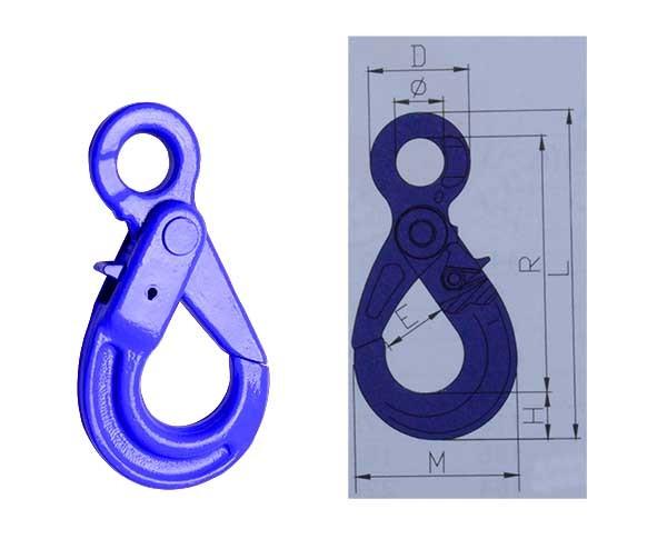 JTR-HL13 G100 Anillo de bloqueo automático para ojos de tipo europeo