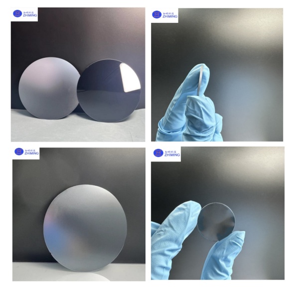 Si Gold Plated Silicon Wafers 2inch 4inch 6inch 8inch Metal Coating Materials Au