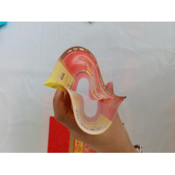Easy Printing PVC Plastic Packaging Film Plastic Bottle Shrink Wrap