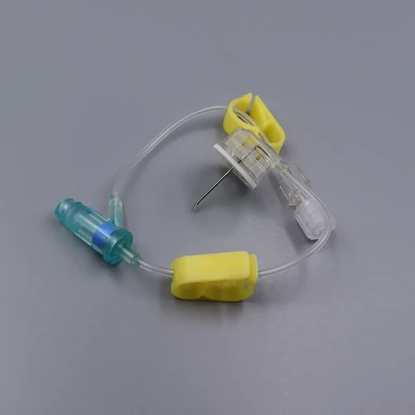 Safety Huber Needle for Chemotherapy Antibiotics and Tpn IV Port