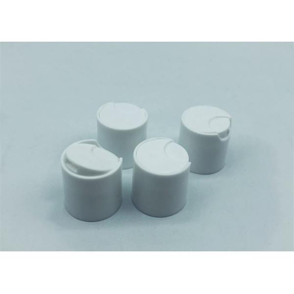 Non Spill Cosmetic Bottle Caps Plastic Flip Top Caps 20/410 24/410