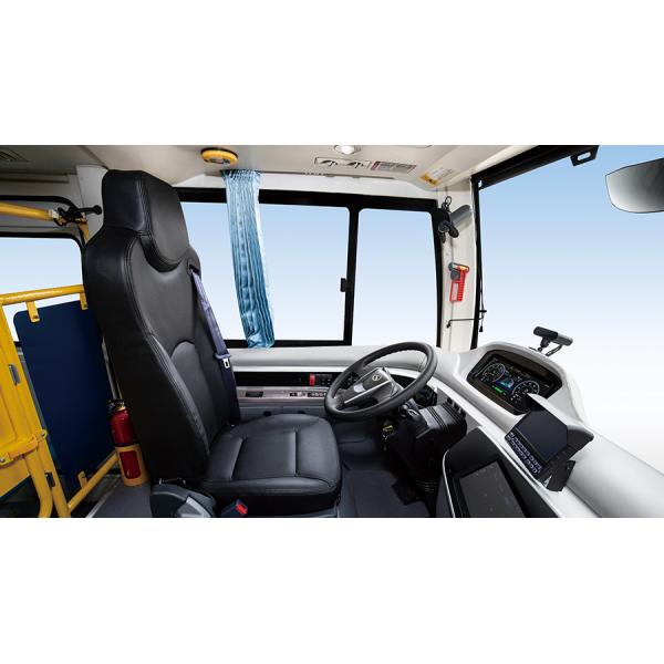 6 Meter Coach EV City Bus 90.24kwh 160KM-180KM Endurance Range Electric Vehicle