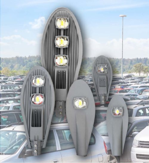 Easy Installation ip65 waterproof road streetlight 50w 100w for Parking Lot Lighting