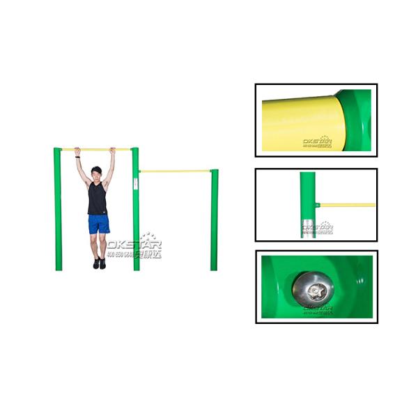 outdoor gym equipment Public Park Used Outdoor Simple Fitness Equipment Uneven Bars