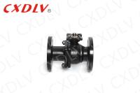 Durable Flanged WCB Ball Valve For Various Media And Temperatures