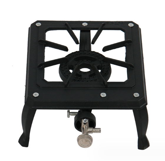 Factory supply outdoor barbecue hiking portable stove cast iron potting stove liquefied gas gas multi-eye stove wholesal