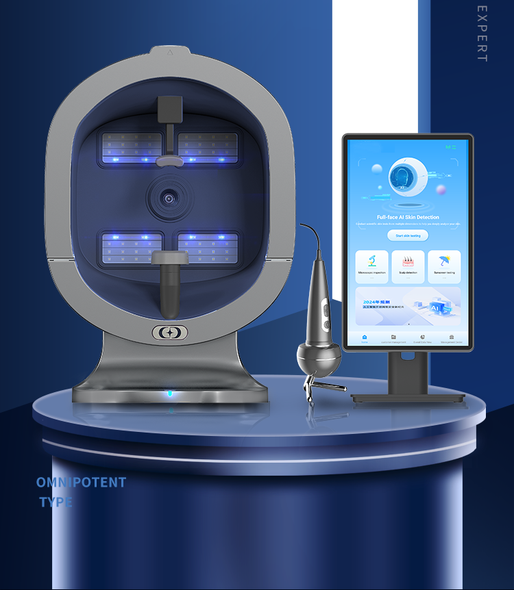 X5 Pro AI Skin Scanner 21Inch Multi-spectrum Facial Salon Test Instrument