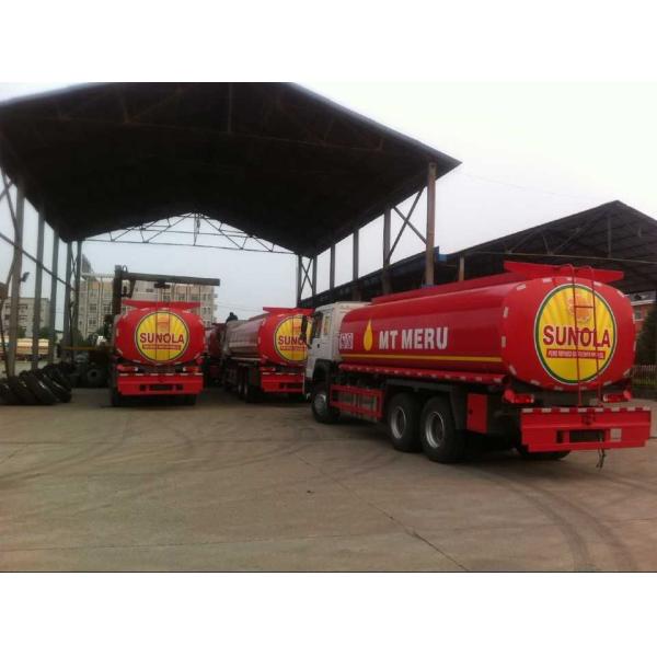 Euro 3 DongFeng 6X4 230HP 20m3 Fuel Tank Trucks DFL1250A8 with Commins Engine